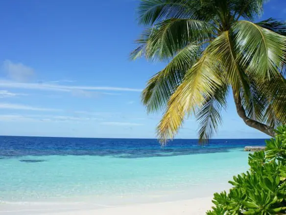 Photo beach view