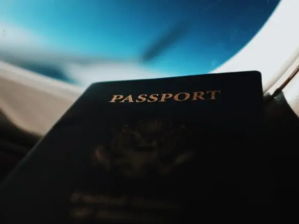 Photo Image: Passport, Suitcase