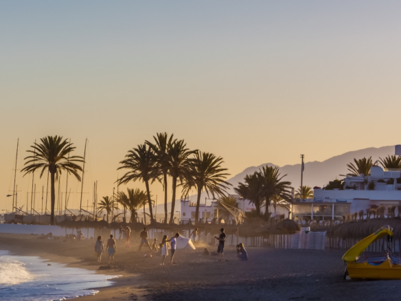 people walking on beach during daytime