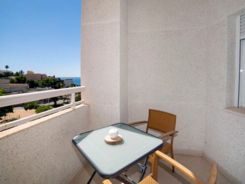 Premium Sea-view Flat By Lush Park In Calpe, Costa Blanca