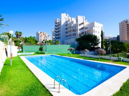 Premium Sea-view Flat By Lush Park In Calpe, Costa Blanca