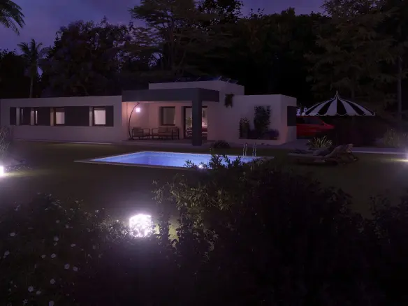 3-bedroom Detached Villa In Pinoso, Spain (137 M²)