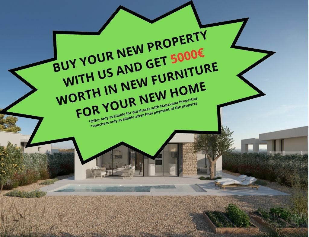 BUY YOUR NEW PROPERTY WITH US AND GET 5000€ WORTH IN NEW FORNITURE FOR YOUR NEW HOME (2)