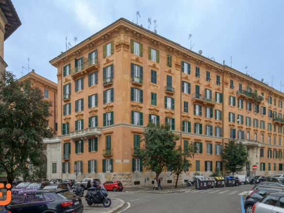 Elegant Historic Apartment In Prime Prati/mazzini Location