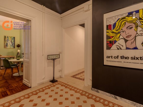 Elegant Historic Apartment In Prime Prati/mazzini Location