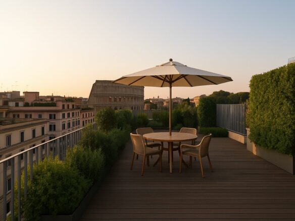 Breathtaking Rooftop Retreats Overlooking Historic Rome