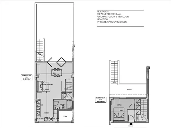2-bedroom Maisonette In Agios Konstantinos, Greece (111 M²)