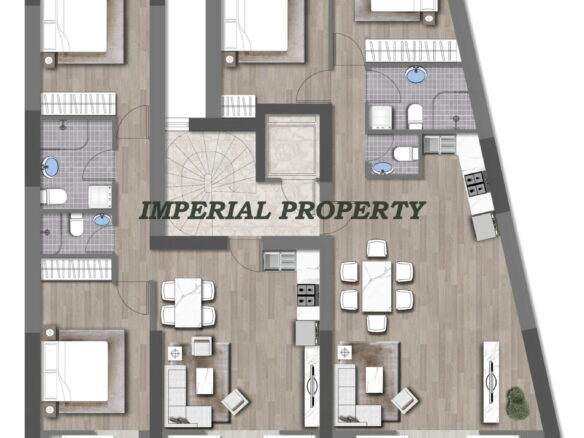 Athens Apartment On 4th Floor With Distinct Features