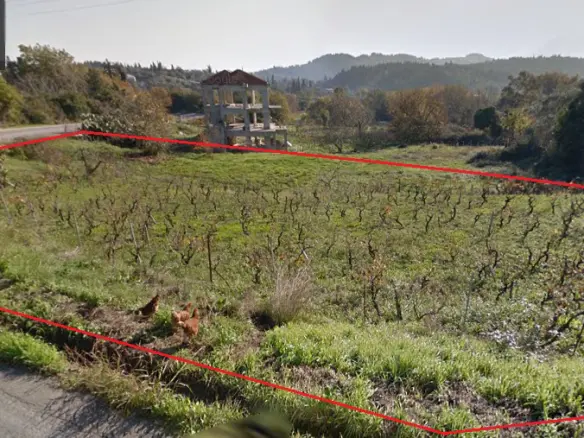 Land In Corfu, Greece