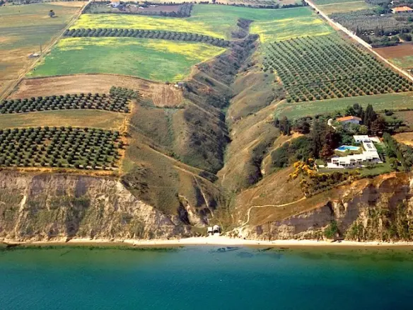 Land In Thermaikos, Greece
