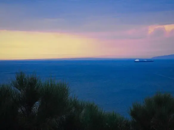 Land In Thermaikos, Greece