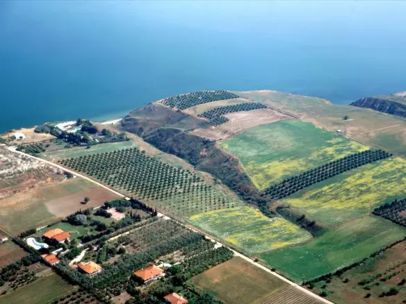 Land In Thermaikos, Greece