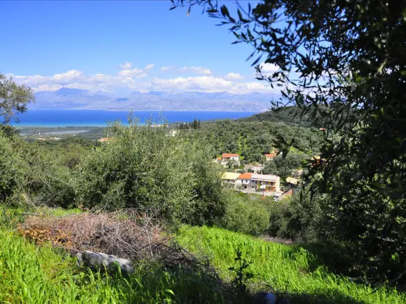 Land In Corfu, Greece