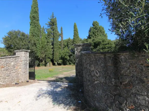 Land In Corfu, Greece
