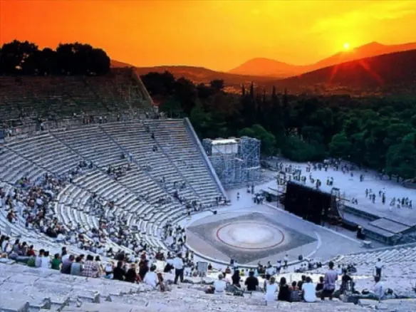 Land In Epidavros, Greece