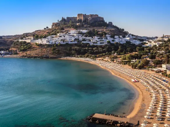 Land In Rhodes, Greece