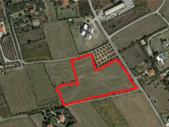 Land In Thermaikos, Greece