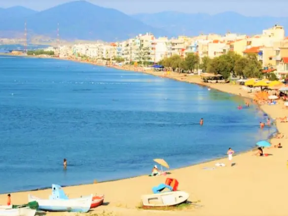 Land In Thermaikos, Greece