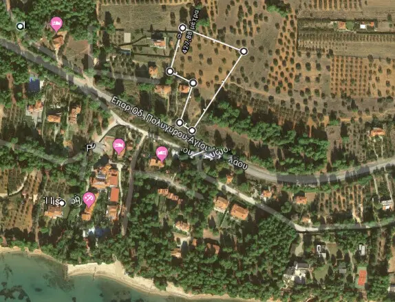 Land In Poligiros, Greece