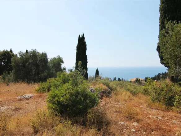 Land In Corfu, Greece