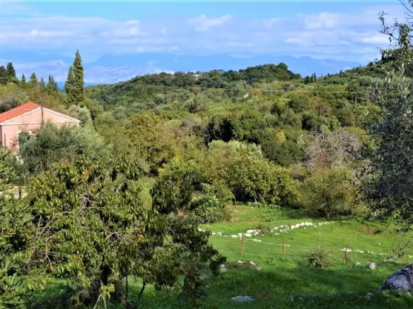 Land In Corfu, Greece