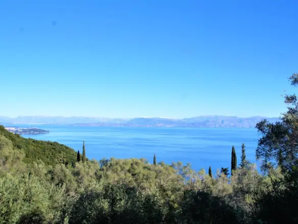 Land In Corfu, Greece