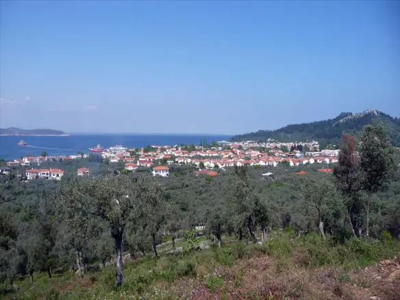 Land In Thasos, Greece
