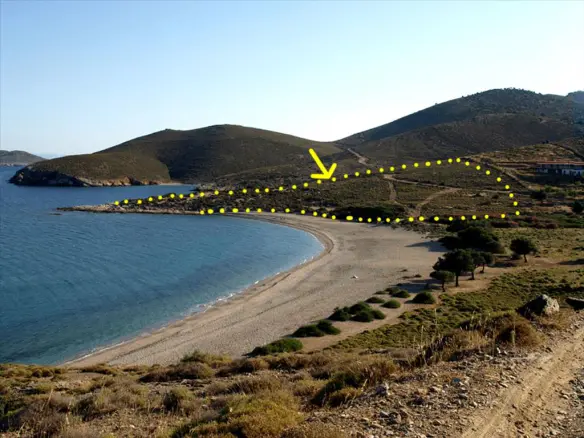 Land In Karistos, Greece