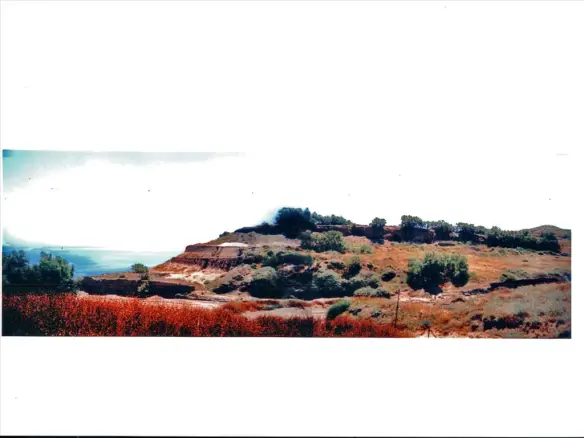 Land In Santorini, Greece