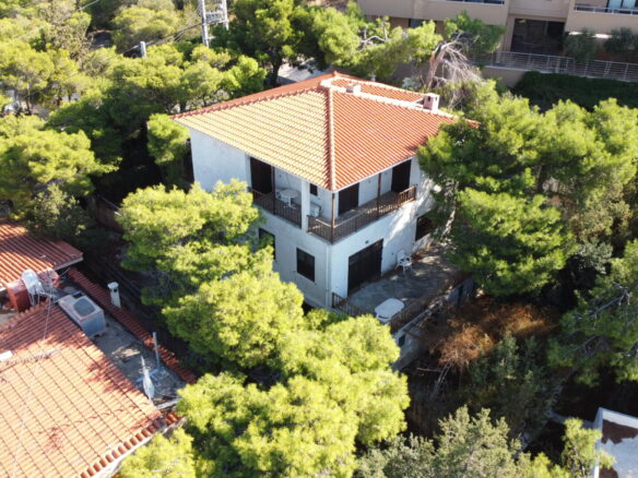 Detached House In Saronida: 250 Sqm On 614 Sqm Plot With Sea View