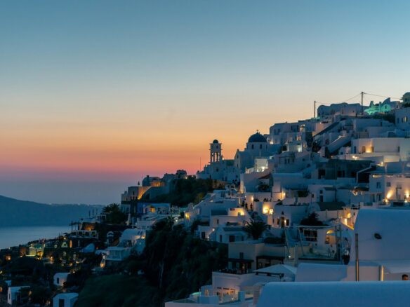 Santorini Greece scenery