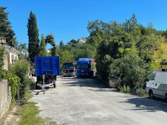 Land In Corfu, Greece