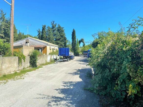 Land In Corfu, Greece