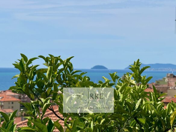 Semi-detached Villa With Sea View In Coastal Location In Borgio Verezzi Rif. 1013-137