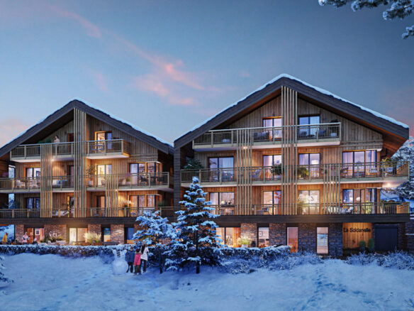 3-bedroom Penthouse In Araches-la-frasse, France (95 M²)