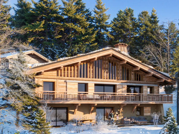 6-bedroom Ski Chalet In Megeve, France (416 M²)
