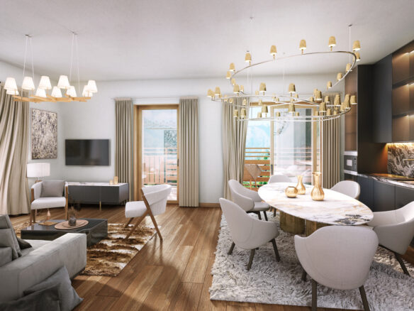 3-bedroom Apartment In Morzine, France (75 M²)