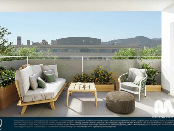 3-bedroom Flat In Torre Del Mar, Spain (104 M²)
