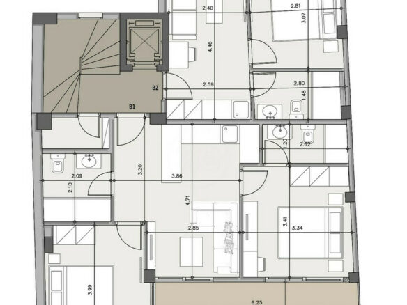 12-bedroom Building In Kolonos – Kolokynthous, Greece (768 M²)
