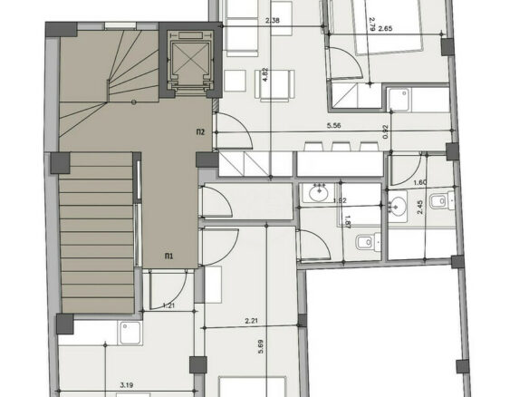 12-bedroom Building In Kolonos – Kolokynthous, Greece (768 M²)