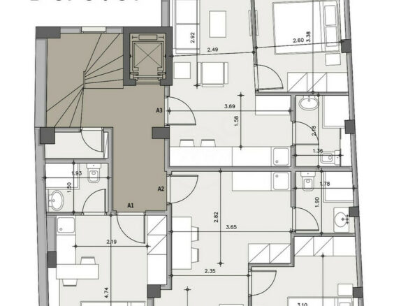 12-bedroom Building In Kolonos – Kolokynthous, Greece (768 M²)