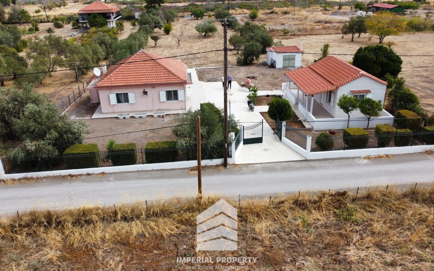 Evia Detached House With Land Near A. Anna Beach