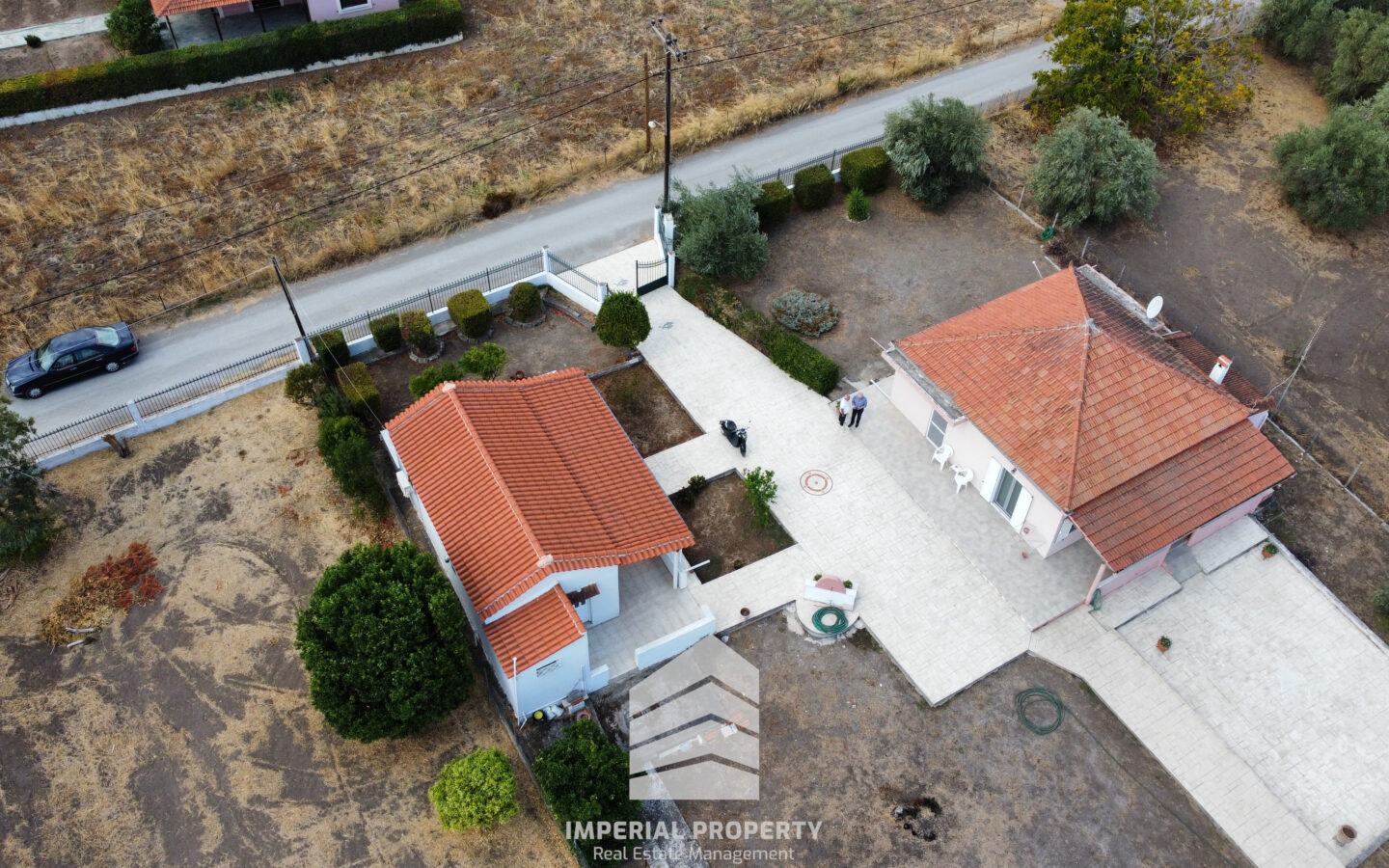 Evia Detached House With Land Near A. Anna Beach