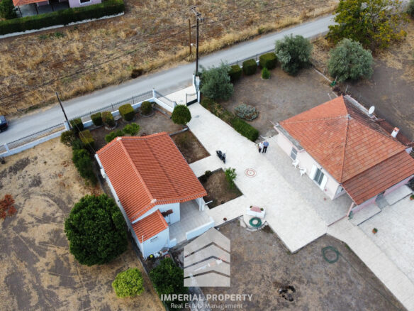Evia Detached House With Land Near A. Anna Beach