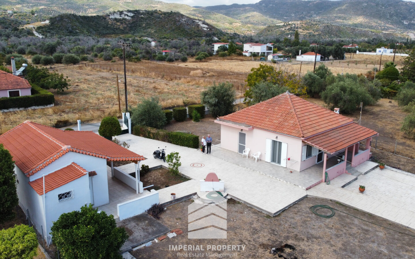 Evia Detached House With Land Near A. Anna Beach