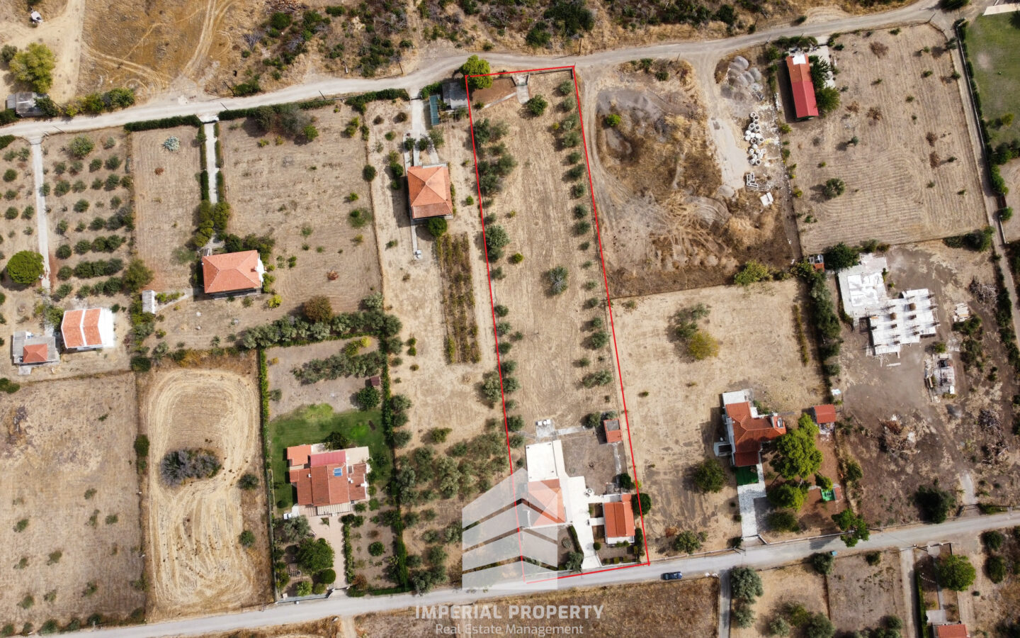 Evia Detached House With Land Near A. Anna Beach