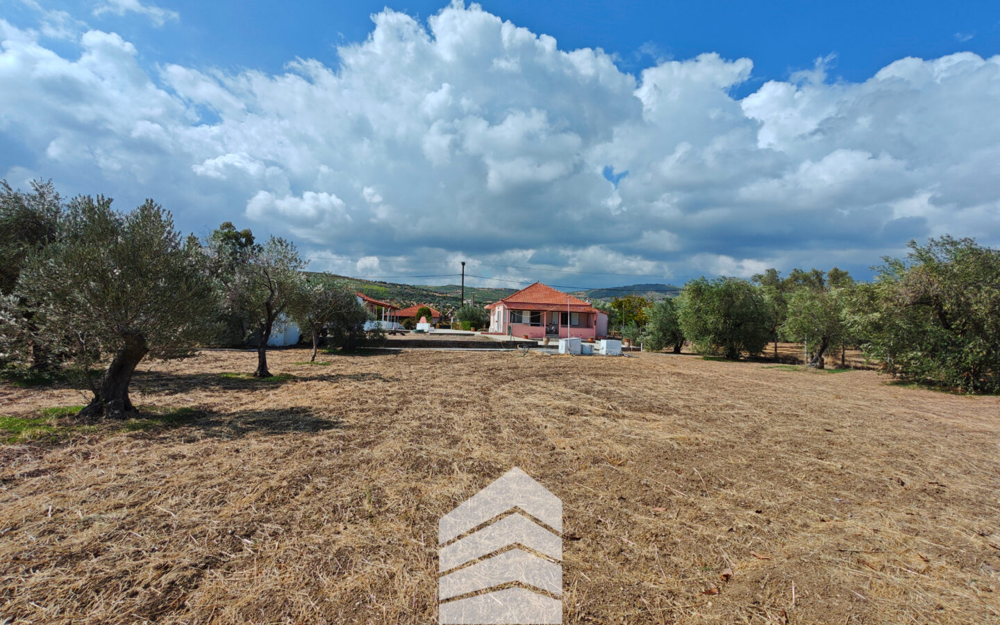 Evia Detached House With Land Near A. Anna Beach