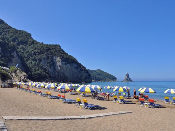 Land In Corfu, Greece