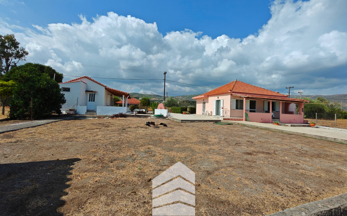 Evia Detached House With Land Near A. Anna Beach