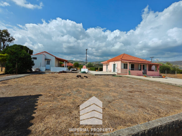 Evia Detached House With Land Near A. Anna Beach